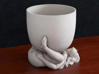  Female Planter 3D print model