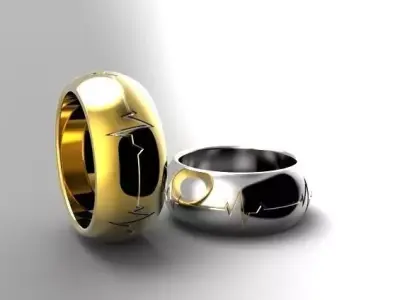 Ring 01b Free 3D print model