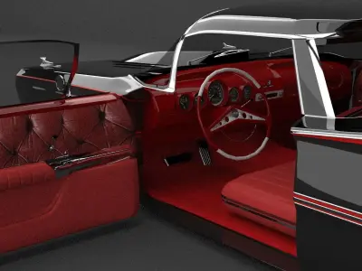 elcaminocar chevrolet bel air 3D model