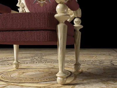 King Throne 5 - 4K 3D model