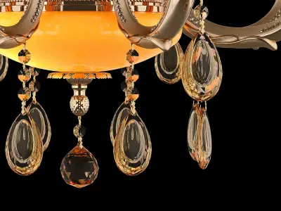 MD 89325-8-2 Osgona Chandelier 3D model