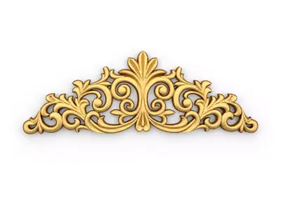 carved classic decorative ornament cnc 3d printing stl 29 3D print model