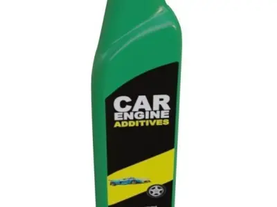 Oil and Lubricants Low-poly 3D model