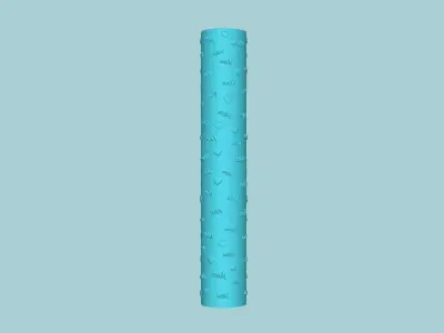 Texture Roll 50 Mom Mother - Fondant Decoration Maker 3D print model
