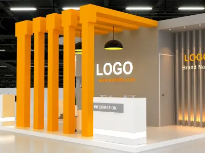 3d Exhibition 3D model purchase