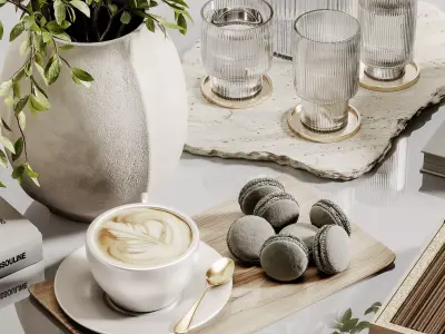 decorative set 147 3D model