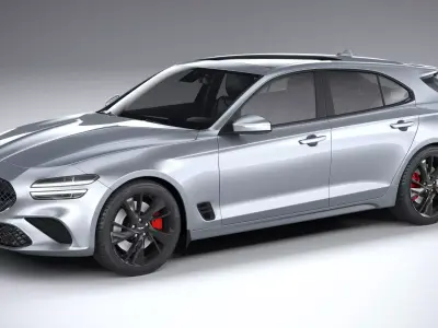 Genesis G70 Shooting Brake 2022 3D model