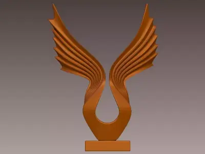 Luxury living room decoration icons - 3D print 3D print model