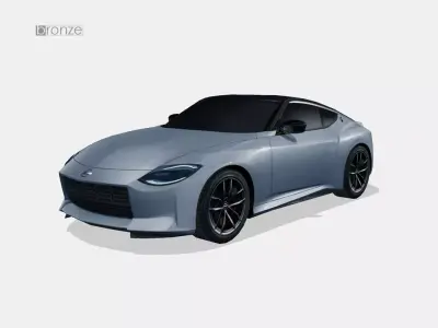 Nissan Z 2023 Low-poly 3D model