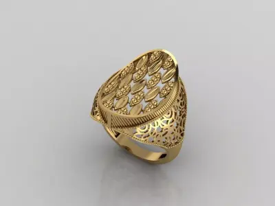 Women Plain Ring Ready STL Models Womens Ring 3d models 3D print model 3