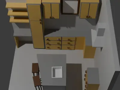 Kitchen 3D model