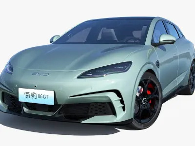 2025 BYD Seal 06 GT EV AWD 3D model