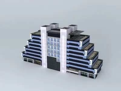 Clinical Mother of God center Free 3D model