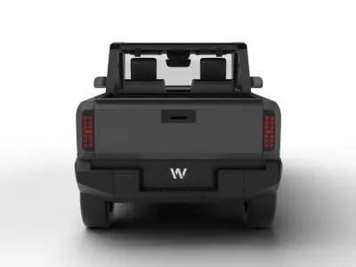 Slate Truck EV 2027 3d model 3D model