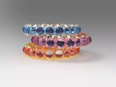 Eternity Ring001 3D print model