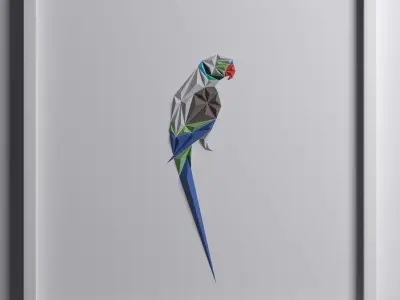 Paper Art Work 07 3D model