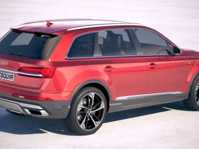 Audi Q7 2020 3D model