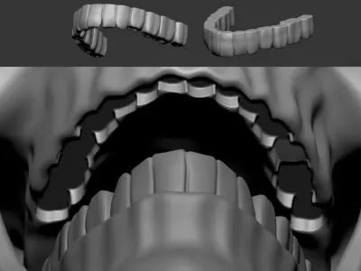 Scull 3D print model