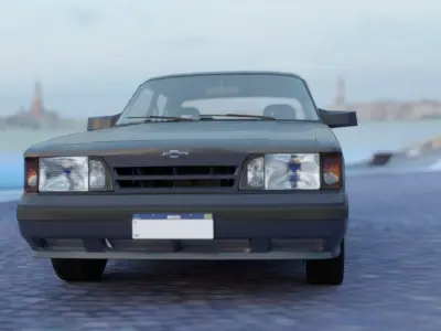 Opala Diplomata 1992 3D model