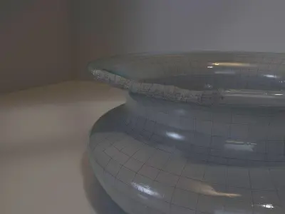 clay vase jarron de barro Free 3D model