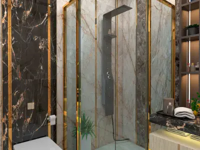 bathroom modern  3D model