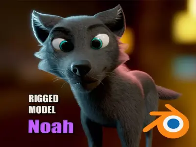 Noah Wolf  3D model