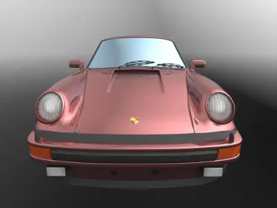 Porsche 911 Turbo 930 3D model