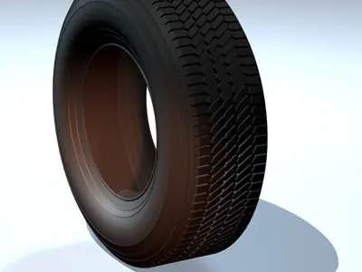 Vehicle Tire 3D model