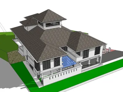 Banglow18 3D model