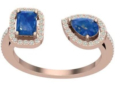 Engagement Ring  3D print model