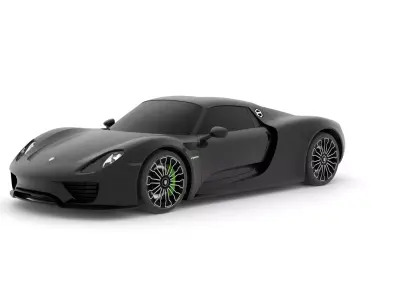 Porsche 918 2015 3D model
