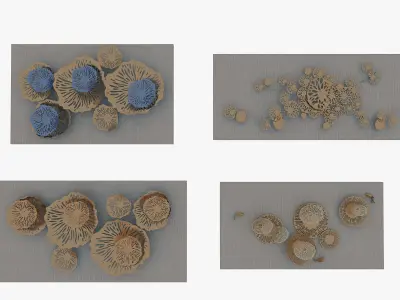 Wall Forged Decoration 3D model