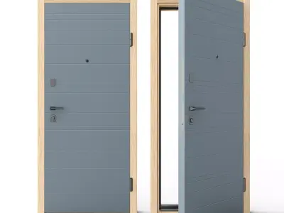 Malenna Door 3D model