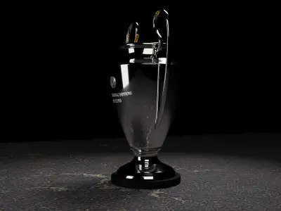 UEFA-Champions league Trophy 3D model