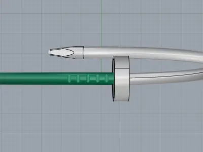 Nail Bracelet 51088 3D print model