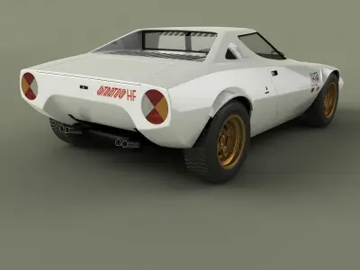Lancia Stratos HF Prototype  3D model