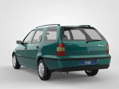 Fiat Palio Weekend 3D model