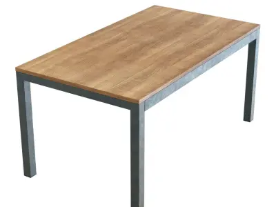 Scavolini Industrial Action Dining Table Medium Free 3D model