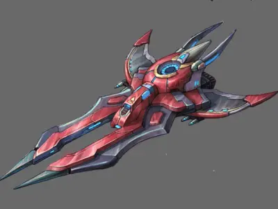 X Battleship 02 3D model