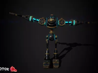 MechRobot robot Free 3D model