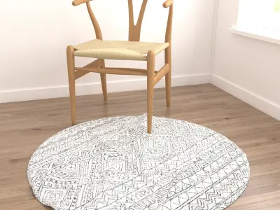 Rugs No 236 Low-poly 3D model