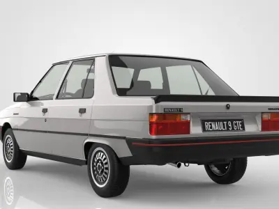 Renault 9 GTE 3D model