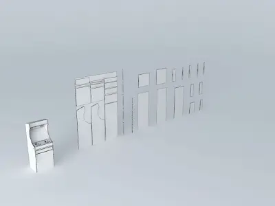 Arcade - real size  Free 3D model