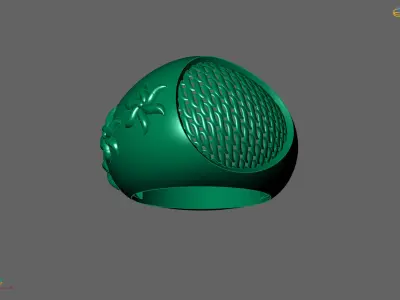 Plain Ring Women Ready STL 3DM Models Womens Rings 3D models 3D print model 24