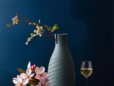 Vettore Vase for Minimalist Decor 3D print model