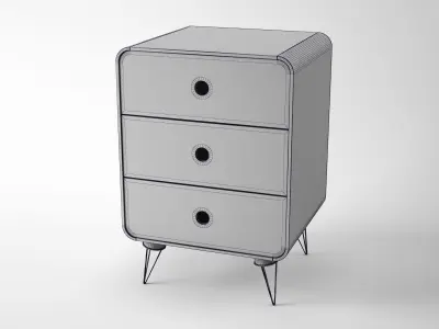 VidaXL Retro Tables 3D model