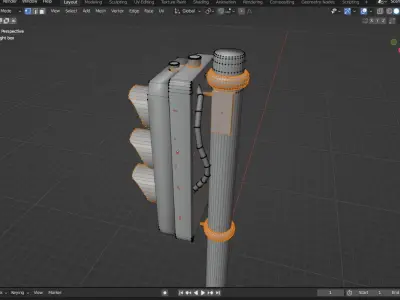 Traffic Light Free 3D model get