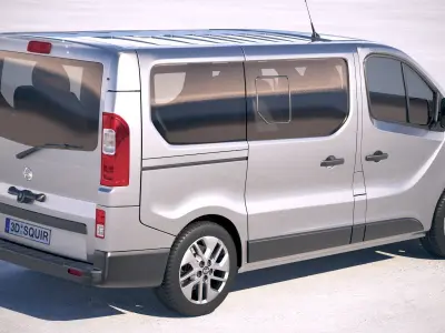 Nissan NV300 Passenger 2018 3D model