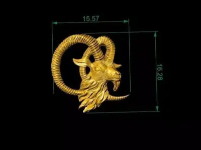 Goat hand Free 3D print model