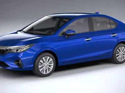 Acura City V CVT 2024 3D model